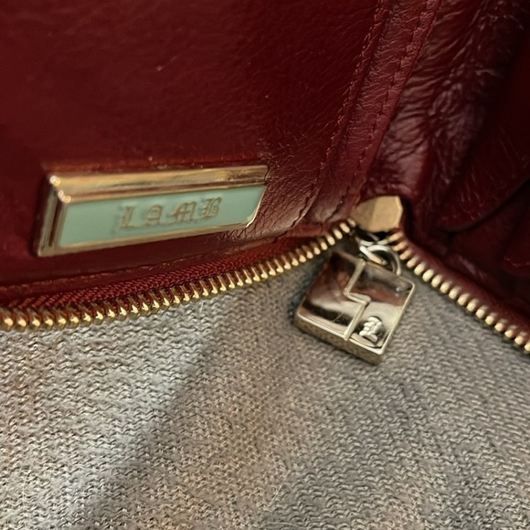 L.A.M.B. Tan Leather Wallet Gwen Stefani Leather Zip Wallet. 💋FINAL SALE PRICE💋 - Picture 5 of 5